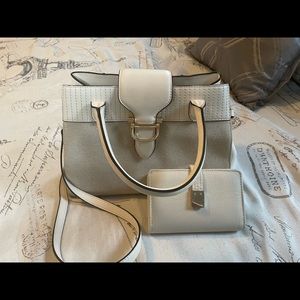 Nine West bag with safe keeper wallet